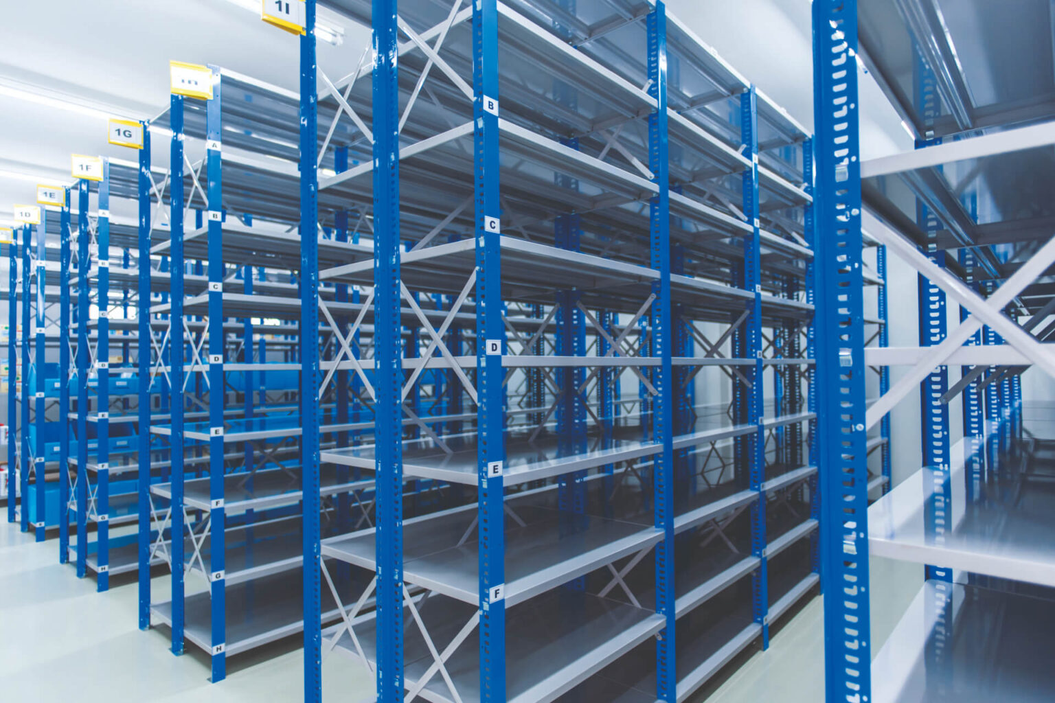 Ikon ltd - Spacesmart Pallet Racking, Shelving, Mezzanine Floors