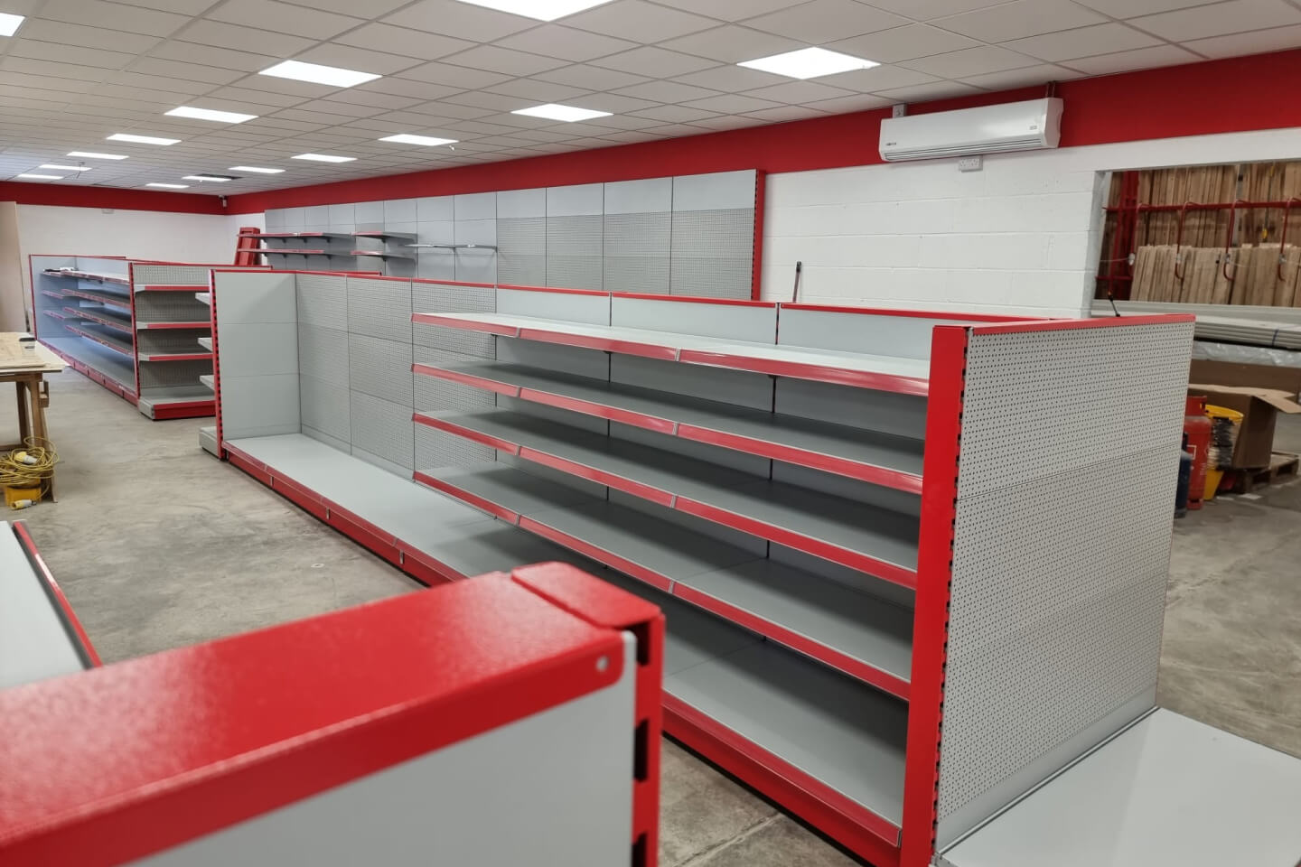 Shop Shelving Banner