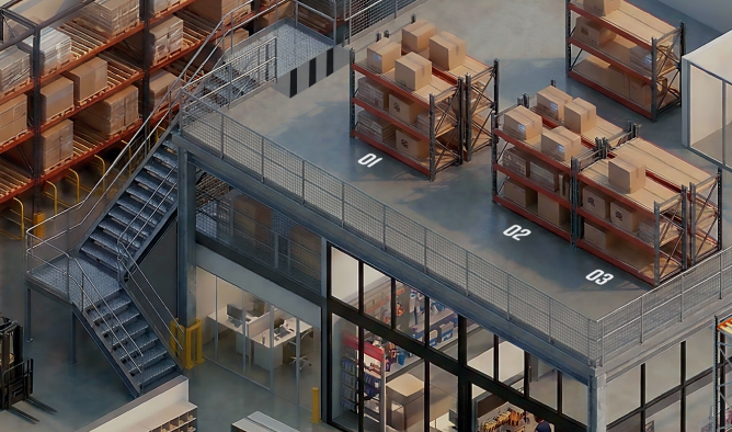 Mezzanine Floors Graphic