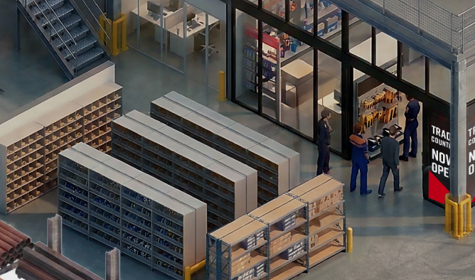 Shelving Graphic
